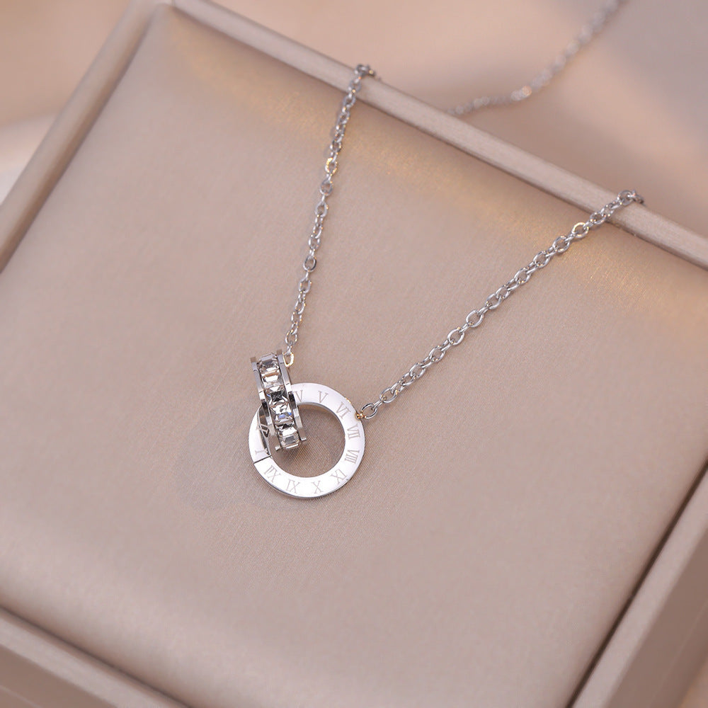 Rose Gold Fashion Necklace