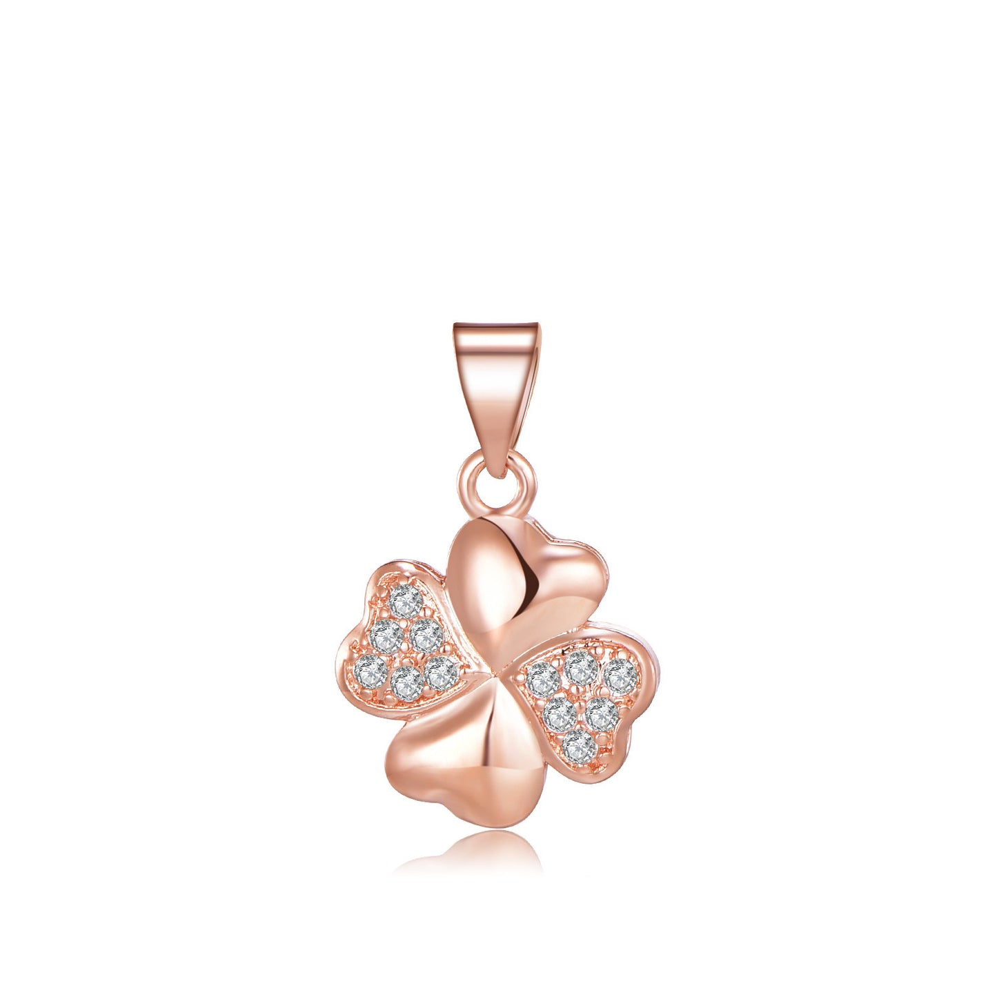 Sterling Silver Rose Gold Plated Necklace