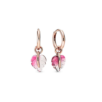 Panjia European And American Earrings Fashion Pave Stud Earrings Rose Gold Playful Love Heart Shaped Earrings Female 520 Gift
