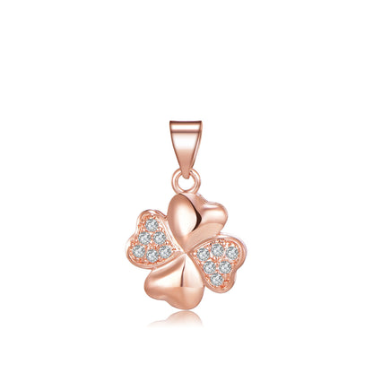 Sterling Silver Rose Gold Plated Necklace